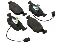Bromsbeläggssats, skivbroms 37004 ABS