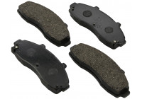 Bromsbeläggssats, skivbroms 37044 ABS