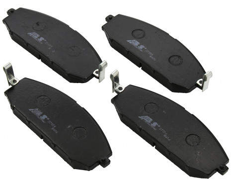 Bromsbeläggssats, skivbroms 37084 ABS