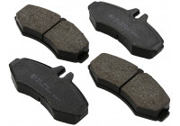 Bromsbeläggssats, skivbroms 37095 ABS
