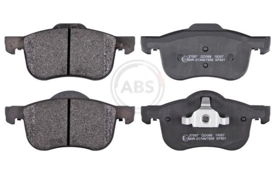 Bromsbeläggssats, skivbroms 37097 ABS, bild 4
