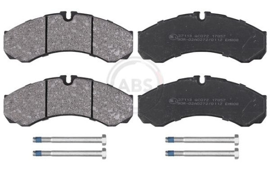 Bromsbeläggssats, skivbroms 37113 ABS, bild 3