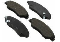 Bromsbeläggssats, skivbroms 37137 ABS