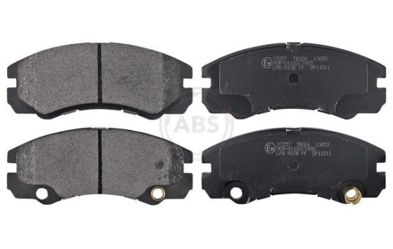 Bromsbeläggssats, skivbroms 37257 ABS, bild 4