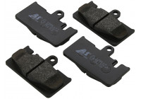 Bromsbeläggssats, skivbroms 37264 ABS