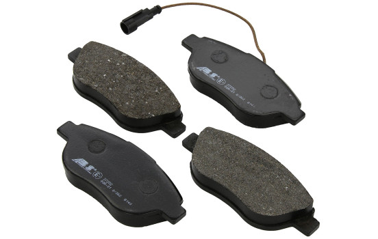 Bromsbeläggssats, skivbroms 37282 ABS