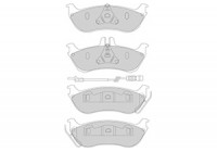 Bromsbeläggssats, skivbroms 37322 ABS
