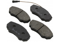 Bromsbeläggssats, skivbroms 37331 ABS