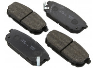 Bromsbeläggssats, skivbroms 37362 ABS