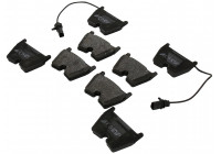 Bromsbeläggssats, skivbroms 37367 ABS