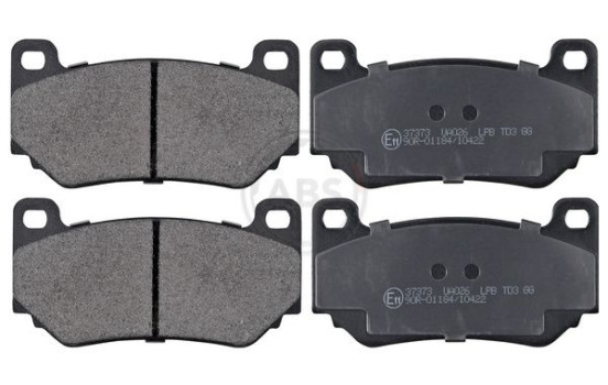 Bromsbeläggssats, skivbroms 37373 ABS, bild 3