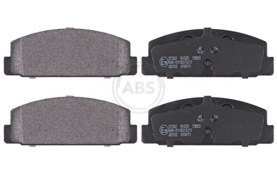 Bromsbeläggssats, skivbroms 37382 ABS