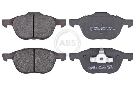 Bromsbeläggssats, skivbroms 37422 ABS, bild 4