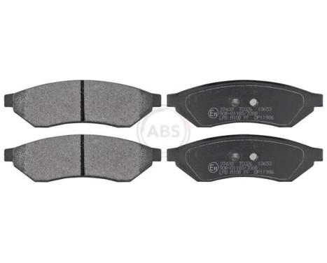 Bromsbeläggssats, skivbroms 37438 ABS, bild 4