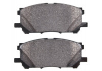 Bromsbeläggssats, skivbroms 37458 ABS