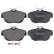 Bromsbeläggssats, skivbroms 37539 ABS, miniatyr 3