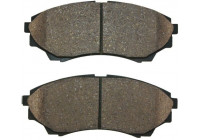 Bromsbeläggssats, skivbroms 37540 ABS