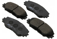 Bromsbeläggssats, skivbroms 37544 ABS