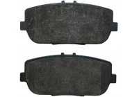 Bromsbeläggssats, skivbroms 37550 ABS