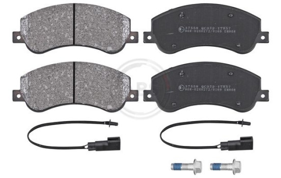 Bromsbeläggssats, skivbroms 37558 ABS, bild 3