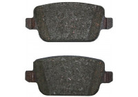 Bromsbeläggssats, skivbroms 37561 ABS