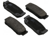 Bromsbeläggssats, skivbroms 37567 ABS