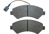 Bromsbeläggssats, skivbroms 37576 ABS