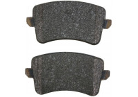 Bromsbeläggssats, skivbroms 37588 ABS
