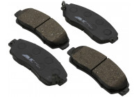 Bromsbeläggssats, skivbroms 37627 ABS