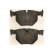 Bromsbeläggssats, skivbroms 37631 ABS, miniatyr 2