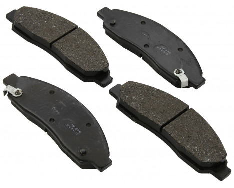 Bromsbeläggssats, skivbroms 37654 ABS