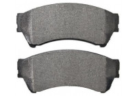 Bromsbeläggssats, skivbroms 37668 ABS