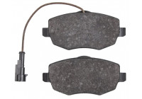 Bromsbeläggssats, skivbroms 37676 ABS