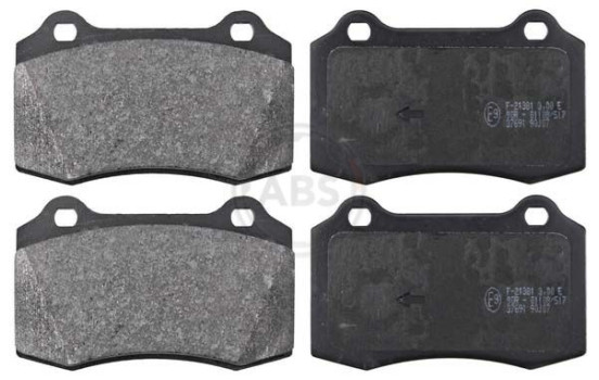 Bromsbeläggssats, skivbroms 37691 ABS, bild 3