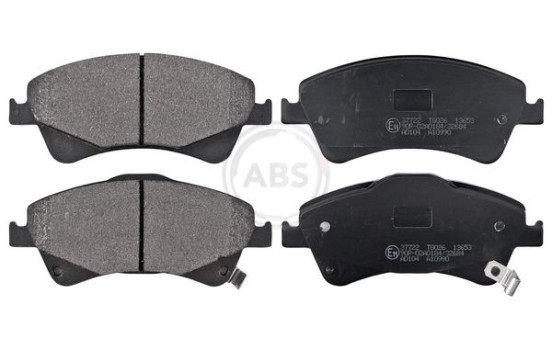 Bromsbeläggssats, skivbroms 37722 ABS, bild 3