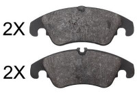Bromsbeläggssats, skivbroms 37728 ABS