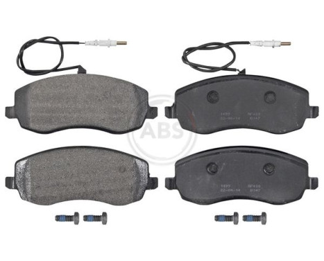 Bromsbeläggssats, skivbroms 37734 ABS, bild 3