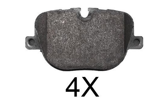 Bromsbeläggssats, skivbroms 37802 ABS