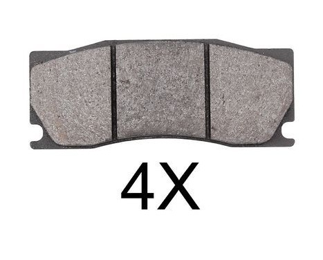 Bromsbeläggssats, skivbroms 37806 ABS