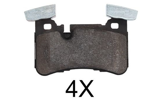 Bromsbeläggssats, skivbroms 37812 ABS
