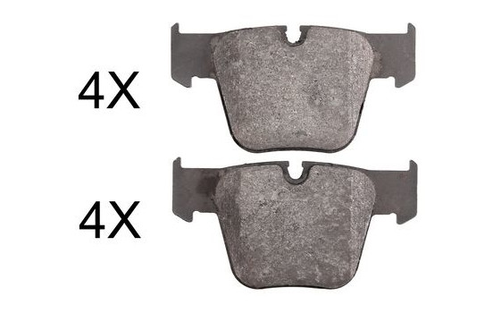 Bromsbeläggssats, skivbroms 37821 ABS