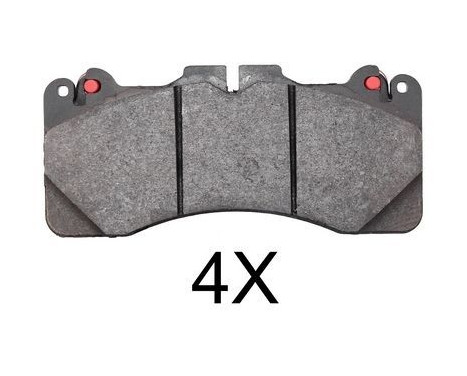 Bromsbeläggssats, skivbroms 37831 ABS