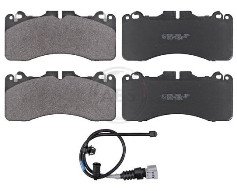 Bromsbeläggssats, skivbroms 37831 ABS, bild 3