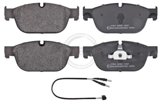 Bromsbeläggssats, skivbroms 37845 ABS, bild 3