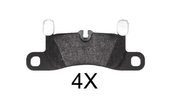 Bromsbeläggssats, skivbroms 37850 ABS