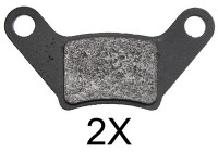 Bromsbeläggssats, skivbroms 37879 ABS