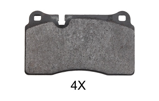 Bromsbeläggssats, skivbroms 37895 ABS