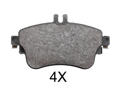 Bromsbeläggssats, skivbroms 37912 ABS