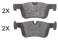 Bromsbeläggssats, skivbroms 37921 ABS
