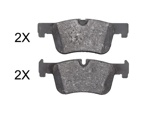 Bromsbeläggssats, skivbroms 37921 ABS